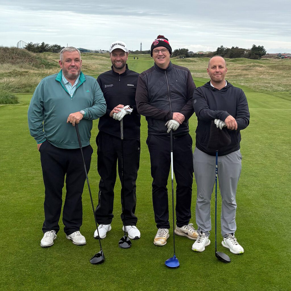 WLG Directors & Partners during the 2026 Annual Golf Day in St Anne's