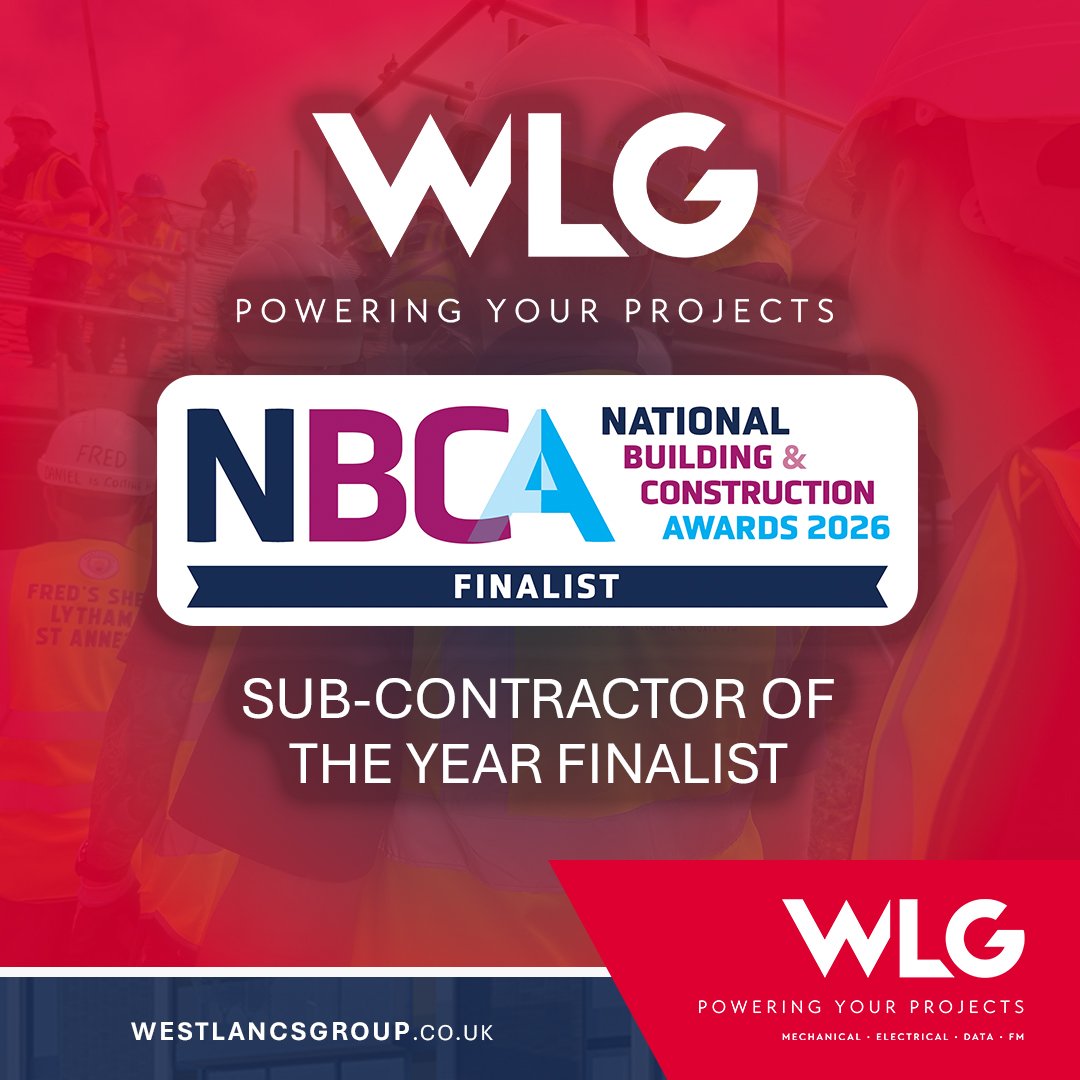 WLG nominated for Sub-Contractor of the Year by NBCA